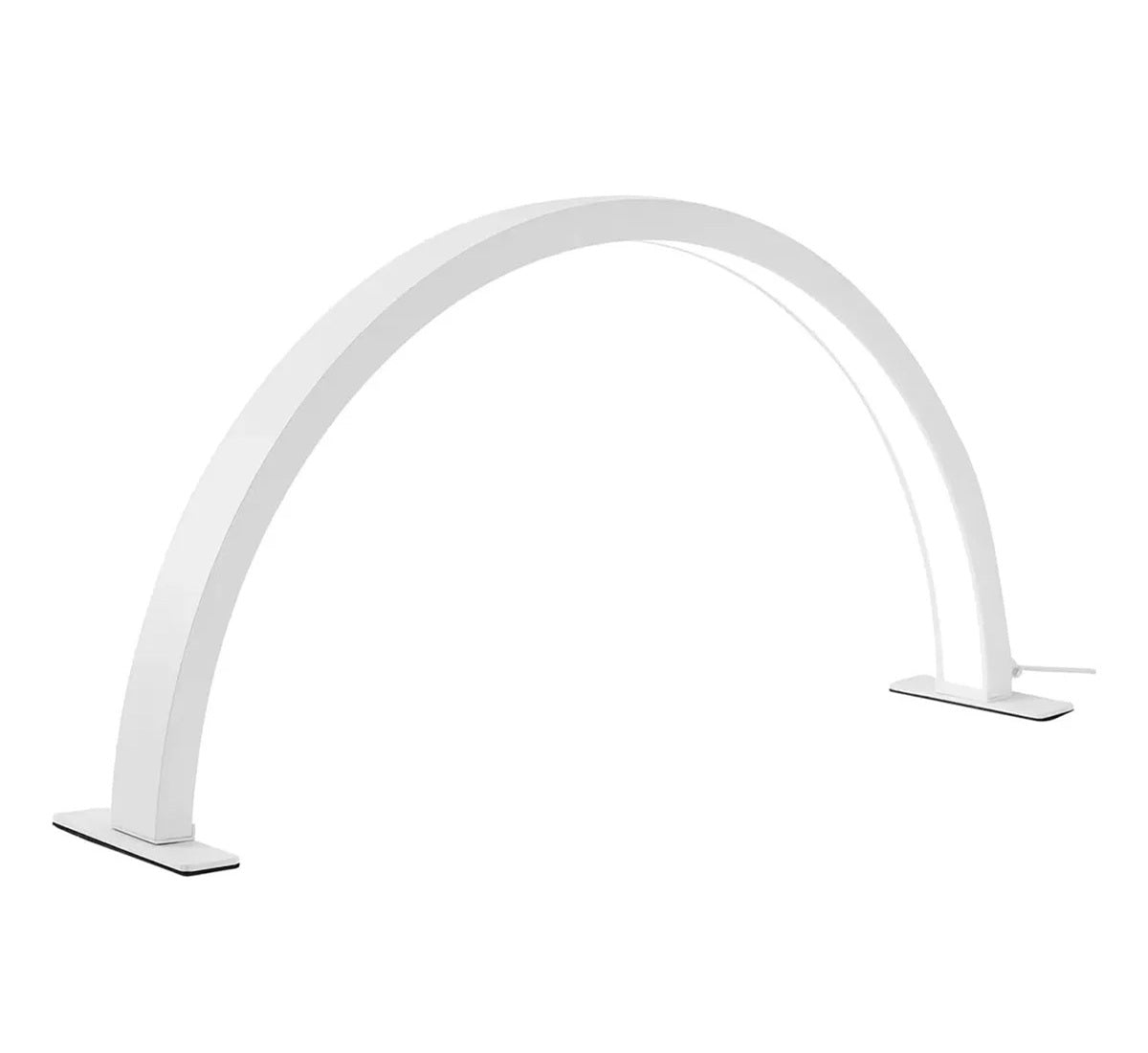 Portada luz media Luna color Blanca 7 colores dimerizable, lampara con control remoto.