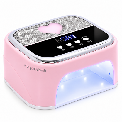 Lámpara Secadora de Uñas UV/LED Recargable 268W