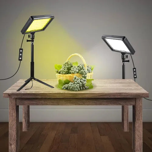 Kit De 2 Luces Led Kit Para Fotografía Y Video Trípode Luz