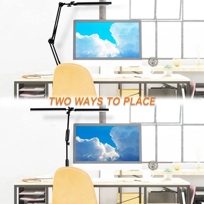 Lampara de Estritorio mesa Doble panel para Estudio Trabajo Oficina Computador  Bogota