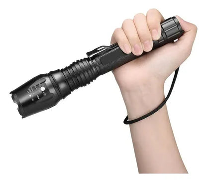 Linterna Led Recargable Potente Militar Tactica 3pack