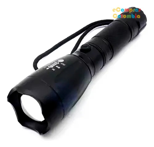 Linterna Led Táctica Militar Recargable 15000 Lm 5 Modos Impermeable