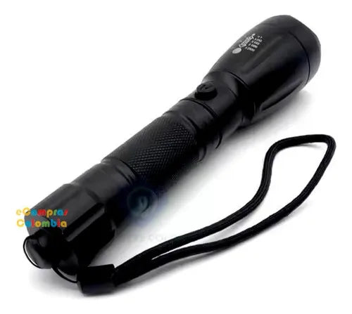 Linterna Led Táctica Militar Recargable 15000 Lm 5 Modos Impermeable