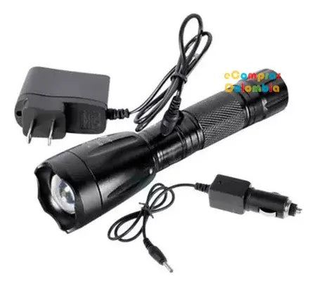 Linterna Led Táctica Militar Recargable 15000 Lm 5 Modos Impermeable
