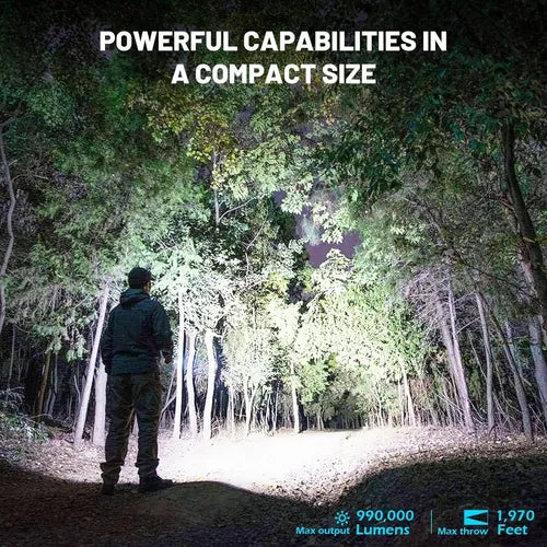 Linterna Led Táctica Militar Recargable 15000 Lm 5 Modos Impermeable