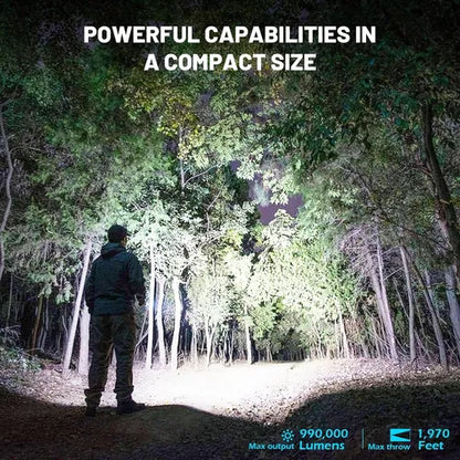 Linterna Led Táctica Militar Recargable 15000 Lm 5 Modos Impermeable