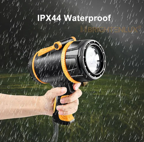 Linterna Spotlight Recargable Led Potente con Powerbank y Lector de Carga