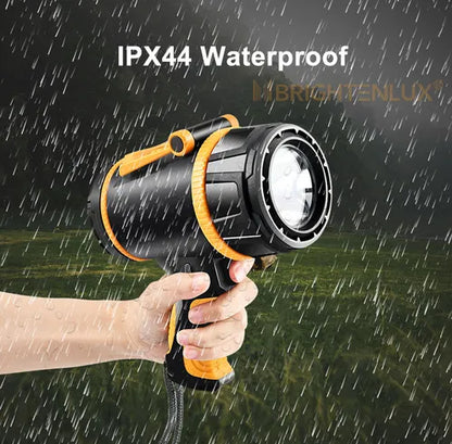 Linterna Spotlight Recargable Led Potente con Powerbank y Lector de Carga