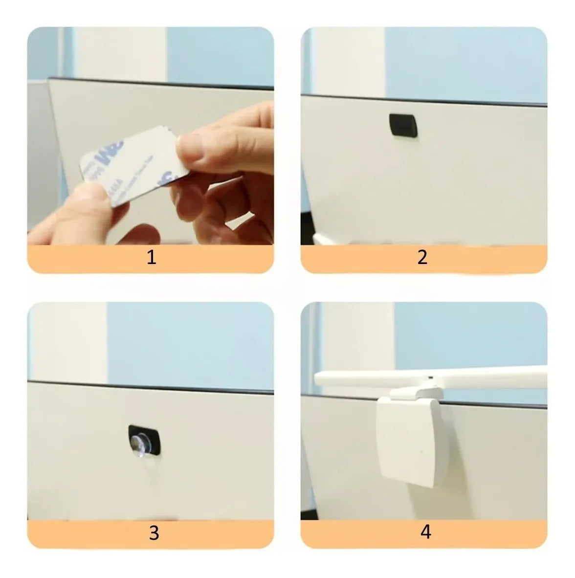 Luz Lampara para Pantalla Computador Portatil monitor dimerizable Luz fira calida blanca