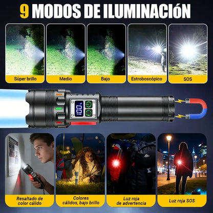 linterna-potente-modos-iluminacion-cob