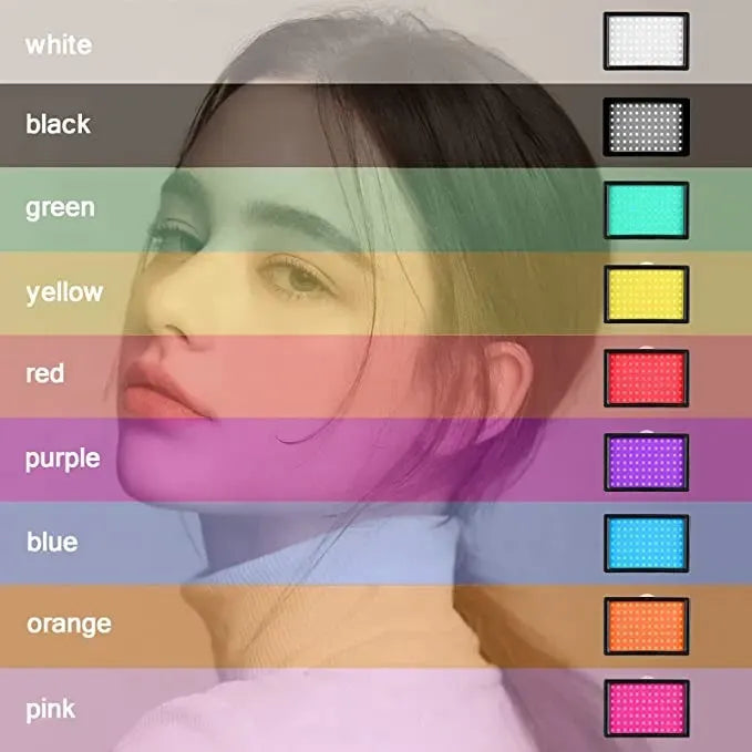 Kit Set 2 Luces Led Kit Fotografía Video Trípode Luz Maquillaje, streaming, Tiktok, Clases virtuales