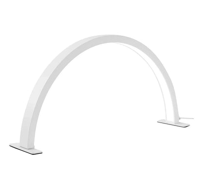 Portada luz media Luna color Blanca 7 colores dimerizable, lampara con control remoto.